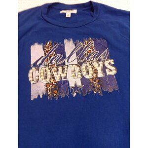 NFL Dallas Cowboys| Mens XL BLUE Short Sleeve T-Shirt By Goodthreads